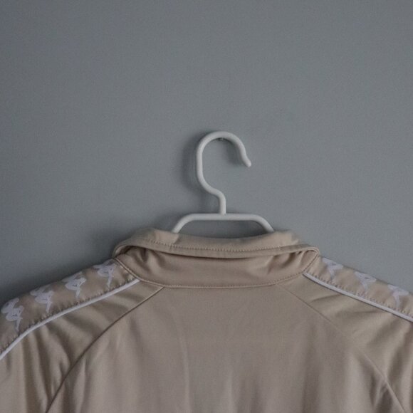 Kappa Womens Tan Sz M Full Zip Athletic Lightweight Track Jacket - Picture 7 of 13